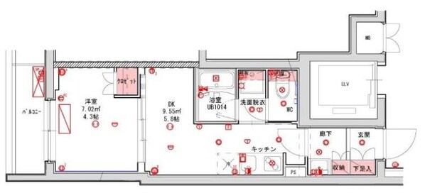 (仮称）品川大井町レジデンスの物件間取画像